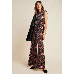 Anthropologie Ali & Jay Etienne Velvet Jumpsuit